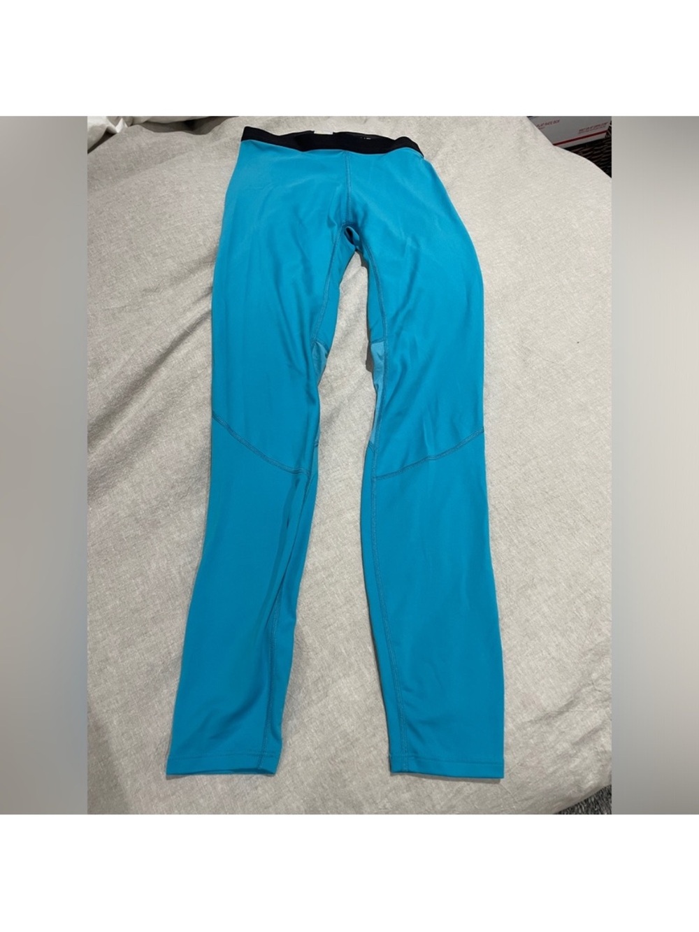 Arc'teryx Kids Turquoise Leggings with Black Waistband size S